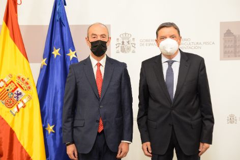 El ministro Luis Planas ha presidido hoy el acto de toma de posesión