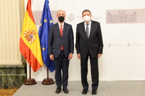 El ministro Luis Planas ha presidido hoy el acto de toma de posesión