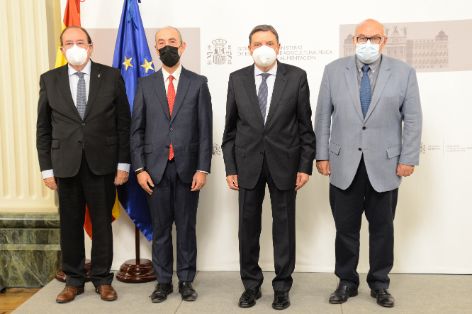 El ministro Luis Planas ha presidido hoy el acto de toma de posesión