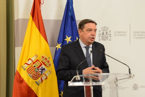 El ministro Luis Planas ha presidido hoy el acto de toma de posesión