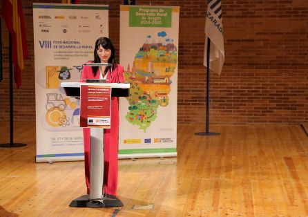 HOY, EN ZARAGOZA, EN EL VIII FORO NACIONAL DE DESARROLLO RURAL  