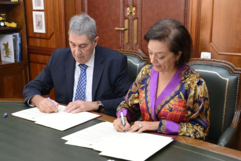 MEDIANTE LA SUSCRIPCIÓN DE UN CONVENIO DE COLABORACIÓN CON LA CONFEDERACIÓN DE ASOCIACIONES DE FRISONA ESPAÑOLA 