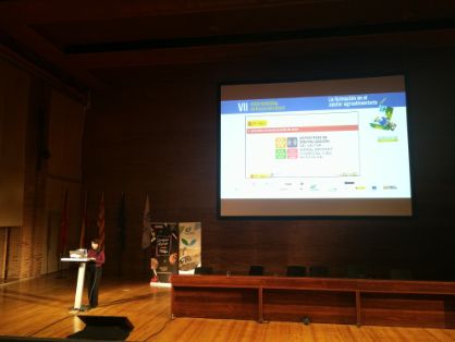 Hoy en la inauguración del VII Foro Nacional de Desarrollo Rural que se celebra en la Feria de Zaragoza 