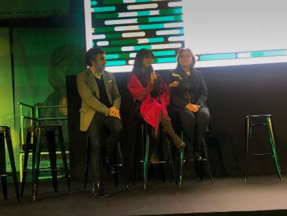 EN LA CLAUSURA DEL ACTO DE PRESENTACIÓN DE LA CAMAÑA DE COMUNICACIÓN “HAY FUTURO” CELEBRADO EN CANDÁS (ASTURIAS) 