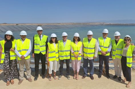 Acto de entrega de las nuevas infraestructuras, en Huesca