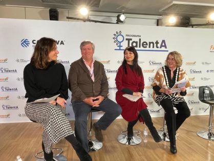 Hoy, en la entrega de los premios TalentA 
