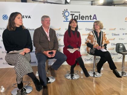 Hoy, en la entrega de los premios TalentA 