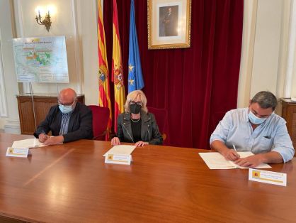 MEDIANTE CUATRO CONVENIOS FIRMADOS HOY