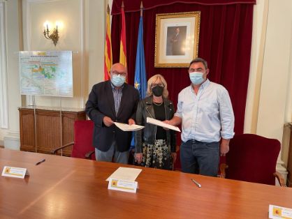 MEDIANTE CUATRO CONVENIOS FIRMADOS HOY