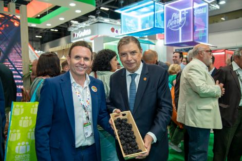 Hoy, en la inauguración de Fruit Attraction