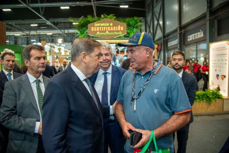Hoy, en la inauguración de Fruit Attraction
