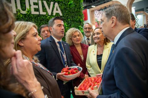 Hoy, en la inauguración de Fruit Attraction