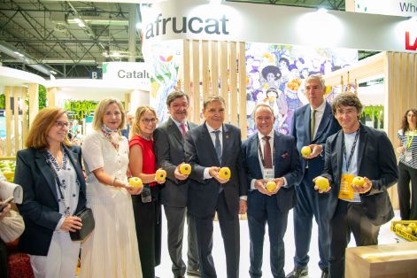Hoy, en la inauguración de Fruit Attraction