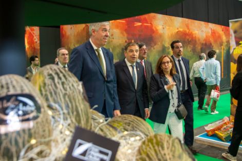 Hoy, en la inauguración de Fruit Attraction