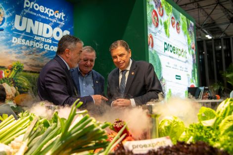 Hoy, en la inauguración de Fruit Attraction