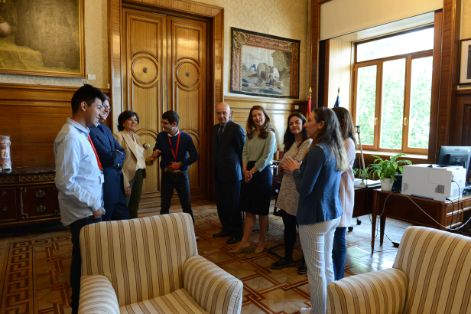 EN LA SEDE DEL MINISTERIO 