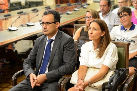 Hoy, en la sede del Ministerio  