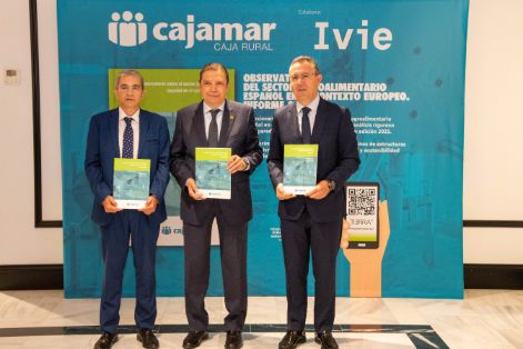 Hoy, en la presentación del observatorio del sector agroalimentario de Cajamar