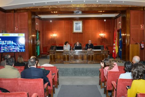 Hoy, en el acto de entrega de los premios Jacumar 