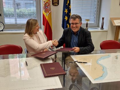 Hoy, en la sede de la Secretaría General de Pesca