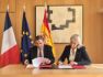 Hoy, en el marco de la visita de Estado del presidente Macron a España