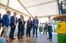 Hoy, en un evento de la empresa John Deere en su sede de Parla (Madrid)