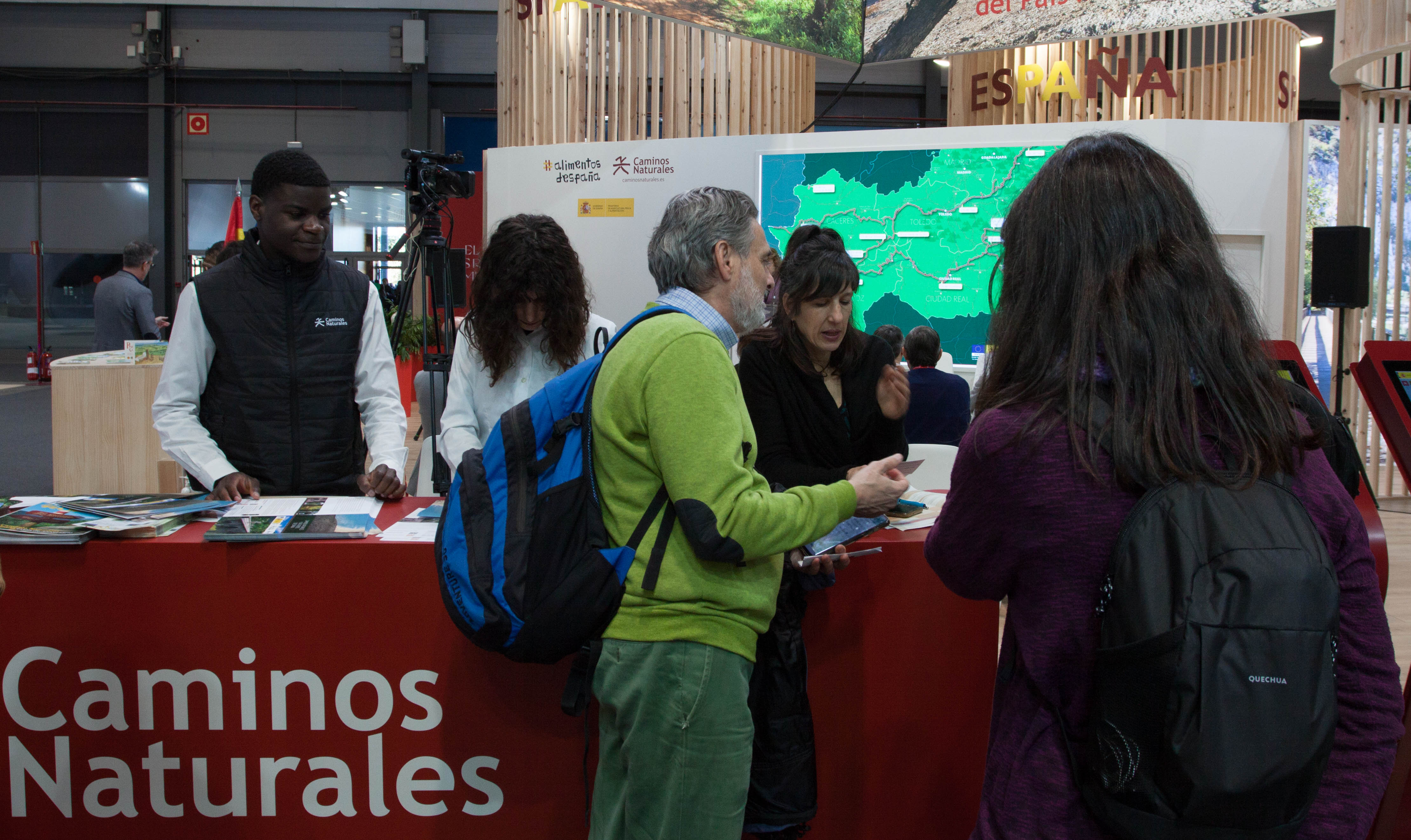 Estand de Caminos Naturales en FITUR  2024