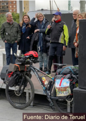 Pedaladas solidarias contra el cáncer infantil en los Caminos Naturales