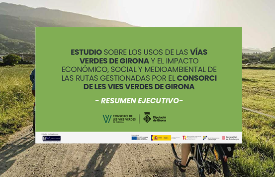 Noticia-Estudio sobre el uso de las Vías Verdes de Girona