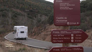 Juan y Migas en el Camino Natural Santander-Mediterráneo