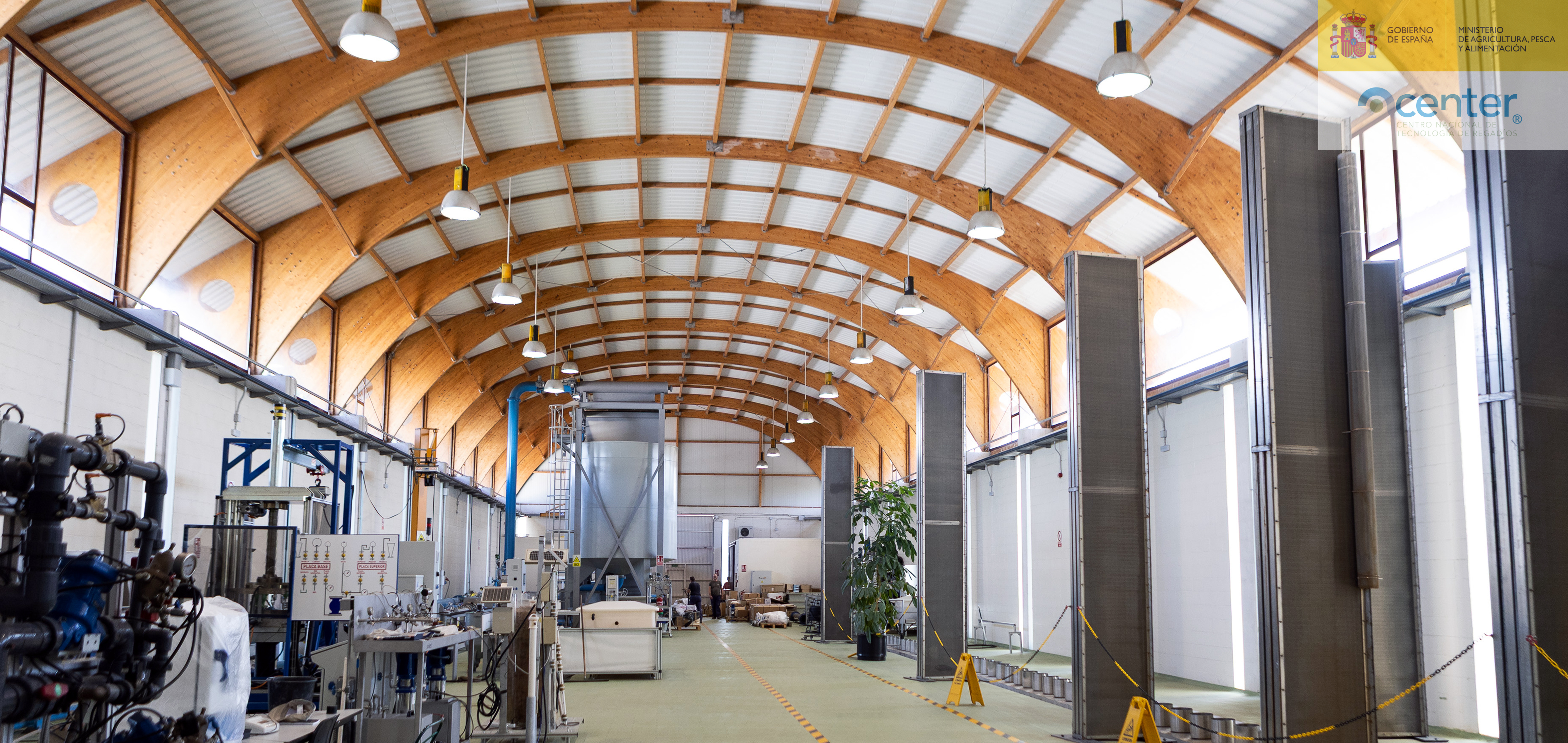 Imagen de la nave del laboratorio