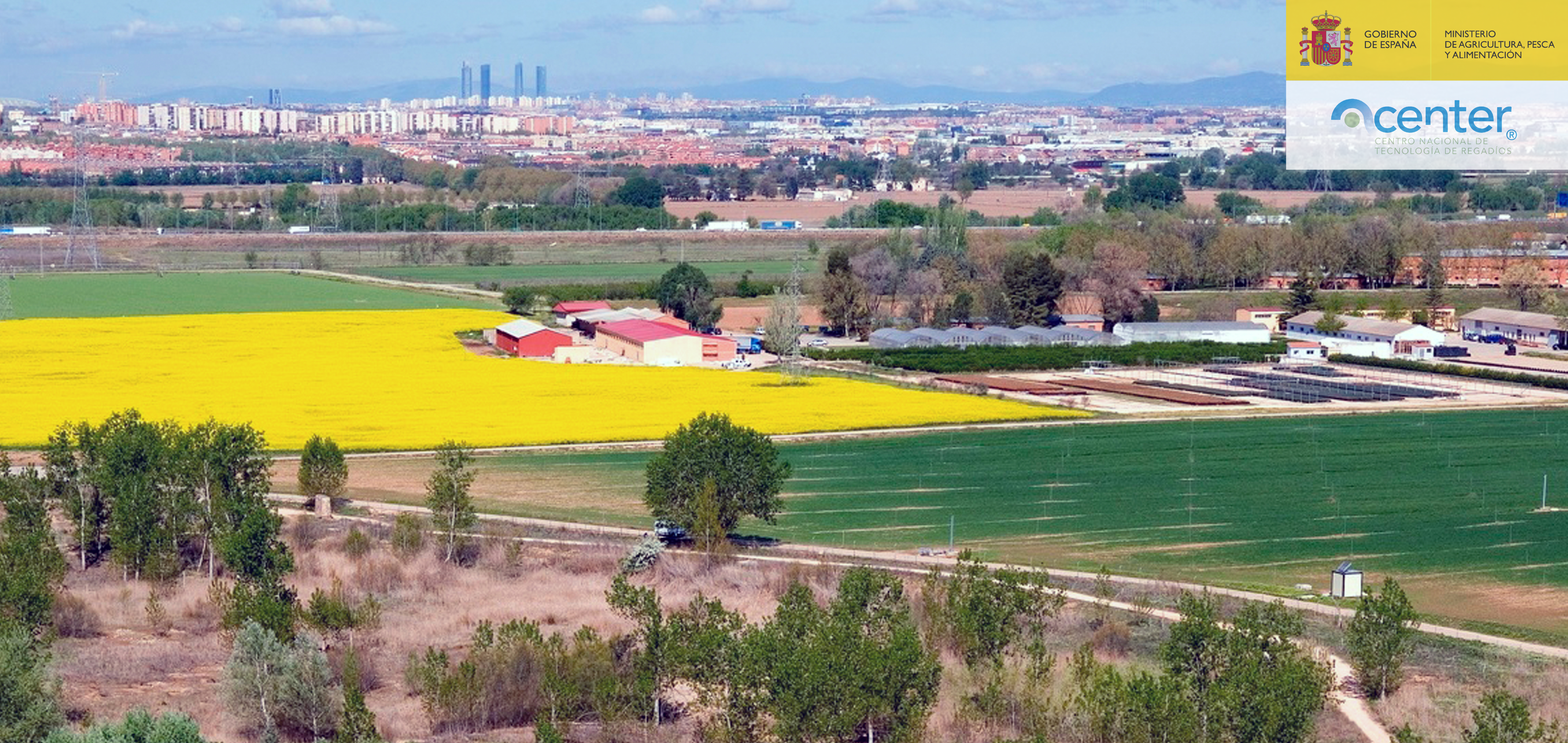 Imagen panorámica de la finca experimental del CENTER