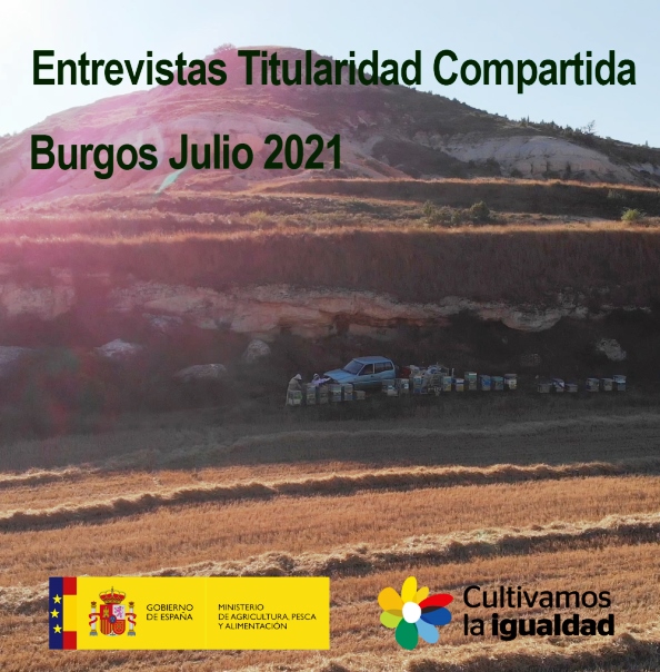 Entrevistas Titularidad Compartida en Burgos. Julio 2021.