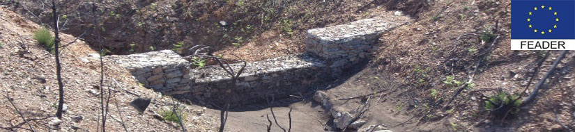 Dique de restauración hidrológico forestal