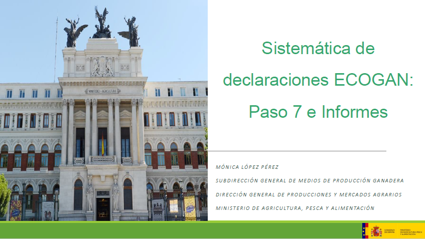 Sistemática de declaraciones ECOGAN PASO 7