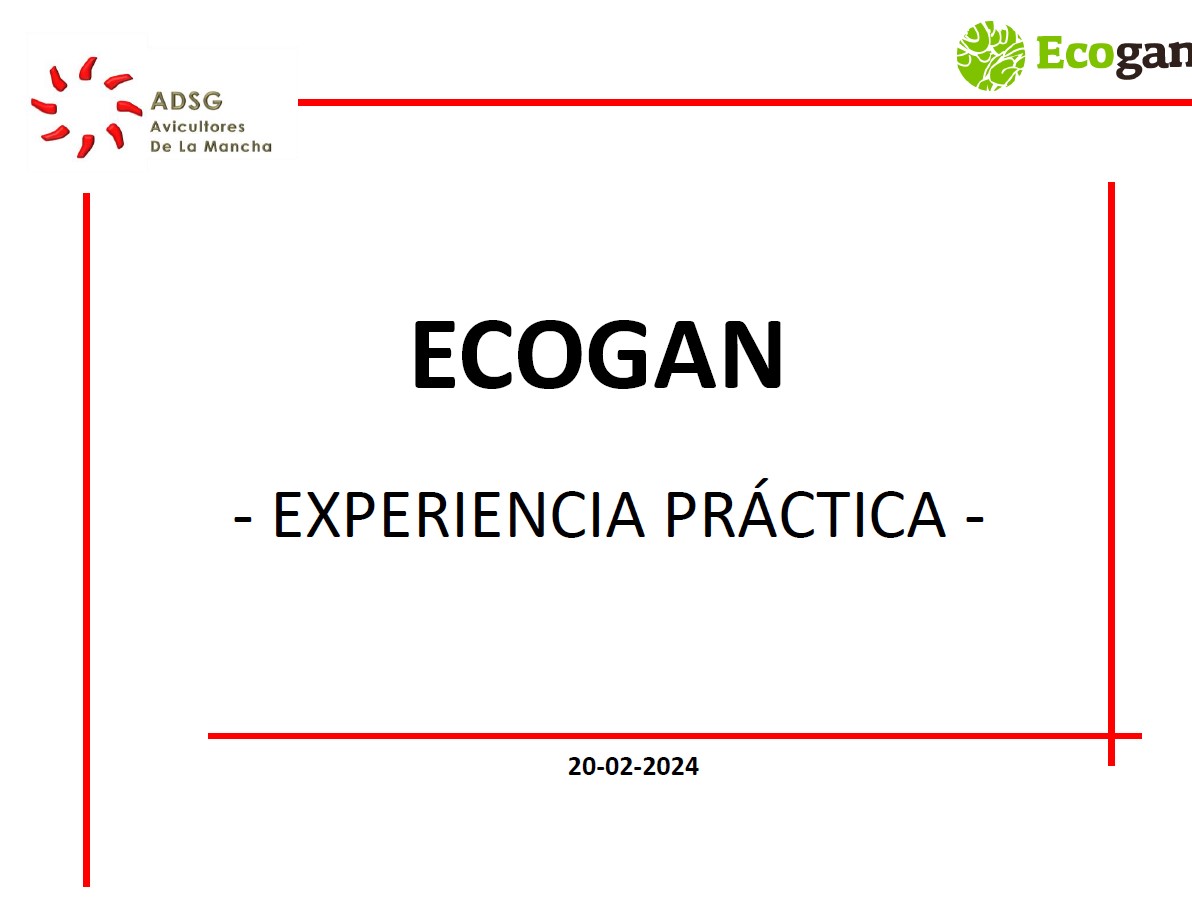 Experiencia ECOGAN ADSG La Mancha