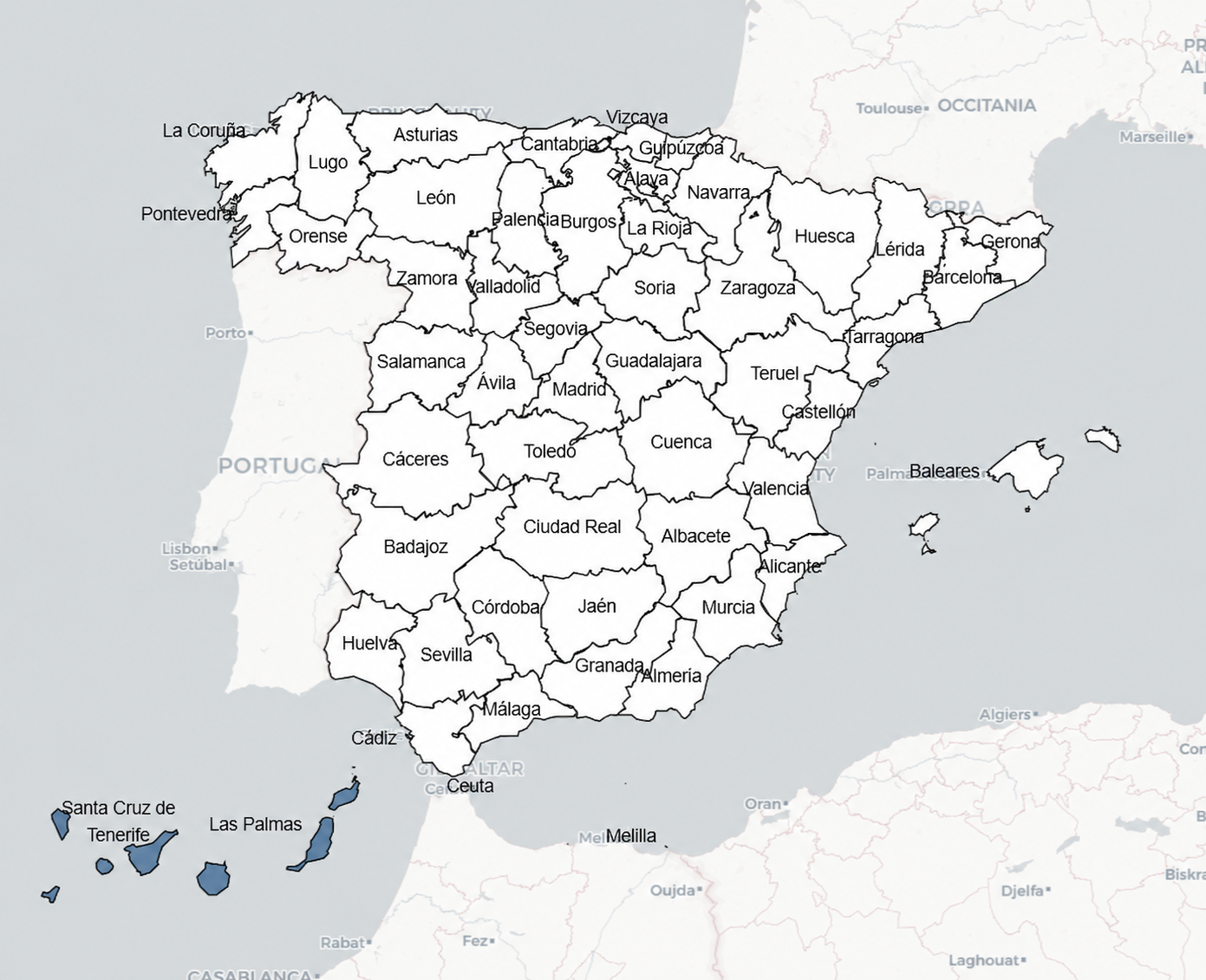 Mapa logotipo cabra Tinerfeña 100% Raza Autóctona
