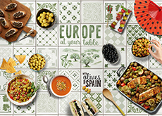 EUROPE AT YOUR TABLE WITH OLIVES FROM SPAIN