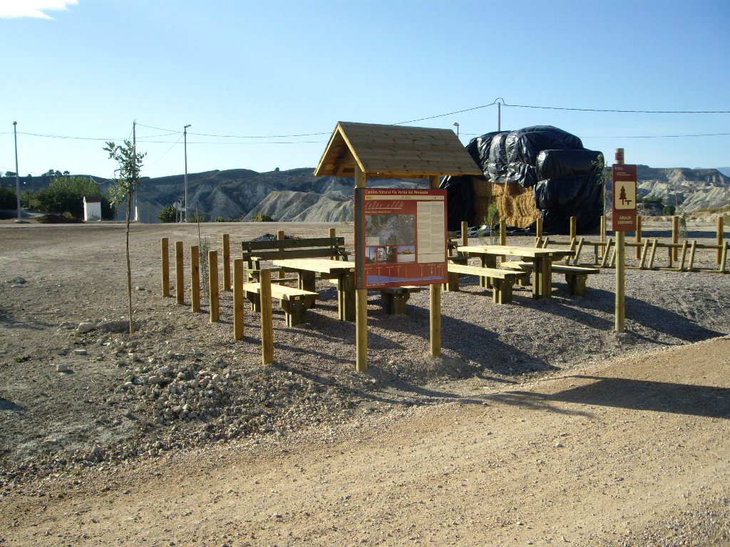 Área de descanso de la estación de Los Rodeos