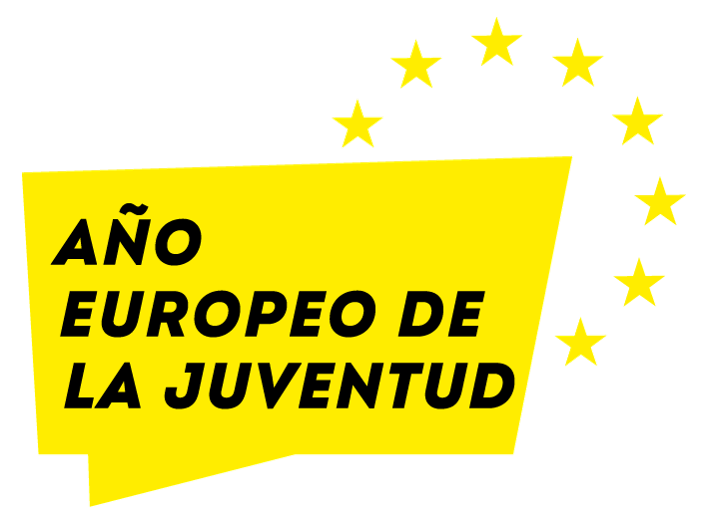 Logo oficial del Año Europeo de la Juventud 2022