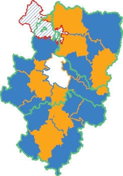 Mapa de la Comunidad de ARAGÓN