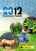 Folleto informativo sobre el sistema español de Seguros Agrarios del Plan 2012, en inglés