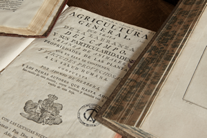 Agricultura General edición de 1790. Foto de Valentín Alvarez 