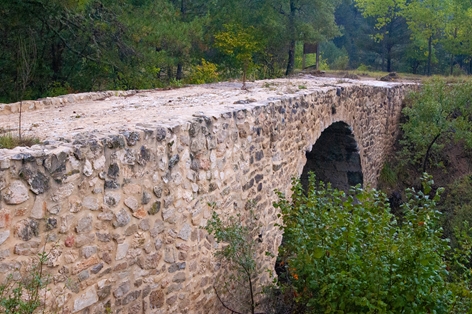 Medieval Los Chorros bridge