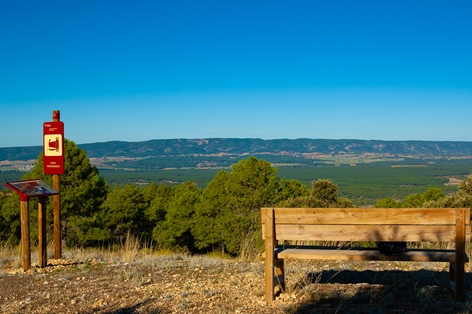 Viewpoint of Villalba de la Sierra