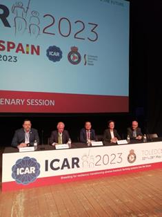 Hoy, en la inauguración del Congreso ICAR 2023, en Toledo foto 2