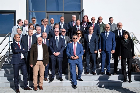 HOY, EN LA INAUGURACIÓN DEL COMPLEJO DEL IBÉRICO DE EXTREMADURA, EN ZAFRA (BADAJOZ) foto 2