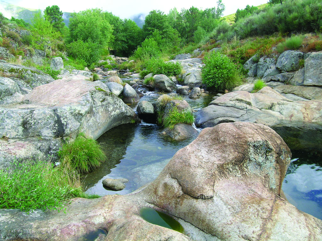 Pozas naturales del río Rivera de Acebo