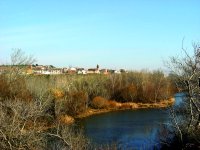 El río Ebro atraviesa el término municipal de Sartaguda