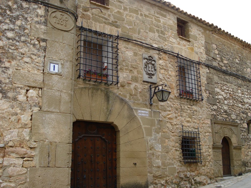 Casa Calbo, buena muestra de arquitectura tradicional en Casbas de Huesca